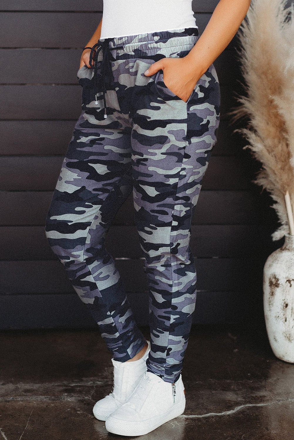 Camo Womens Pants Joggers - US2EInc Apparel Plug Ltd. Co