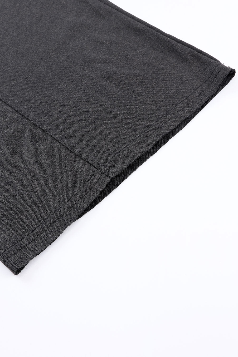 Gray Mineral Washed Drawstring Retro Wide Leg Womens Pants - US2EInc Apparel Plug Ltd. Co