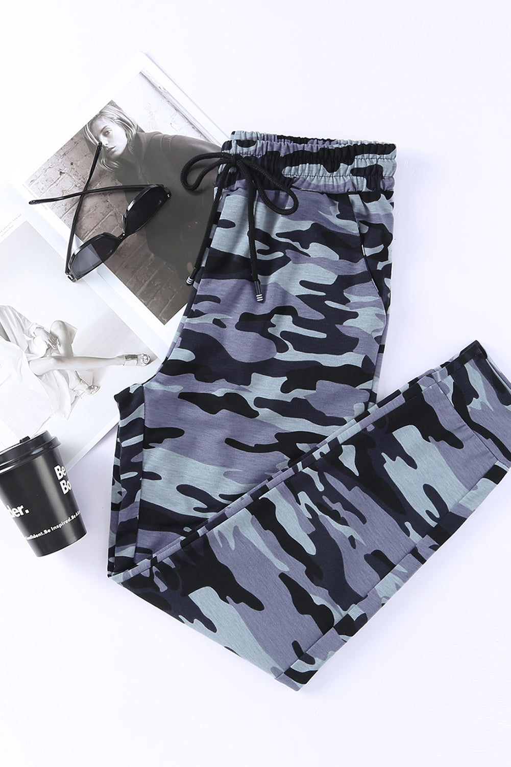 Camo Womens Pants Joggers - US2EInc Apparel Plug Ltd. Co