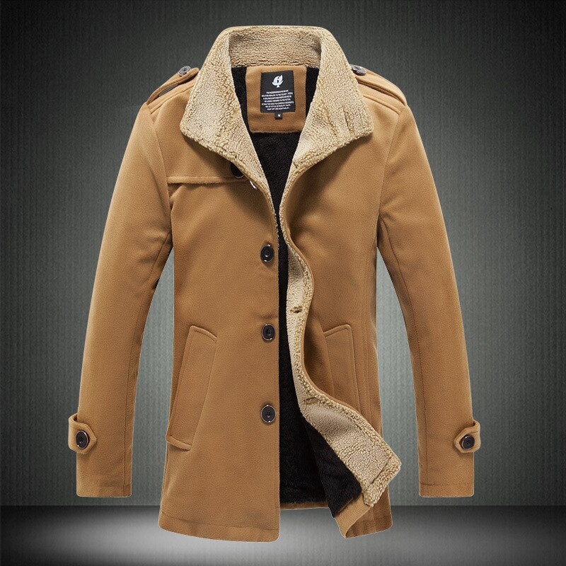 Mens Winter Fleece Jacket - US2EInc Apparel Plug Ltd. Co