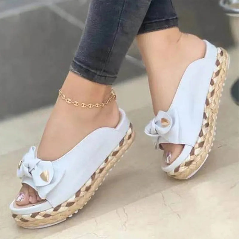 Women Sandals Casual Wedges Heels Slippers For Summer Shoes - US2EInc Apparel Plug Ltd. Co