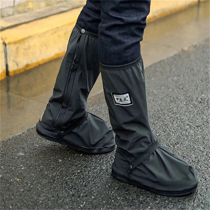 Creative Waterproof Reusable Motorcycle Cycling Bike Rain Boot Shoes Covers - US2EInc Apparel Plug Ltd. Co