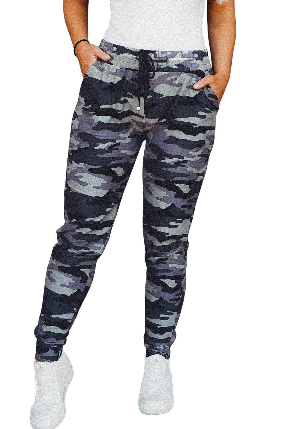Camo Womens Pants Joggers - US2EInc Apparel Plug Ltd. Co