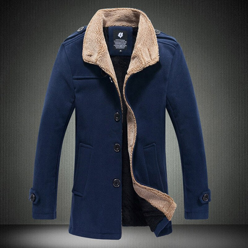Mens Winter Fleece Jacket - US2EInc Apparel Plug Ltd. Co
