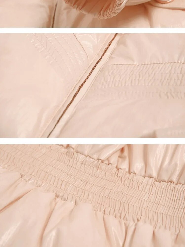 Tassel Splicing Solid Cotton Coat For Women Long Sleeve High Wasit Belt Spiced Design Thin Coats