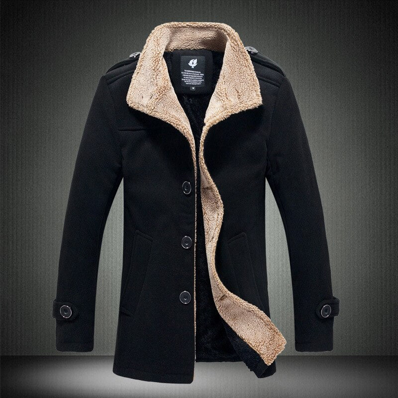 Mens Winter Fleece Jacket - US2EInc Apparel Plug Ltd. Co