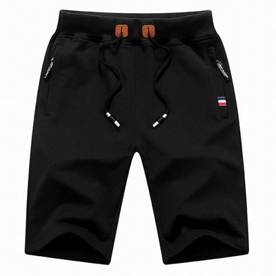 Solid Men's Shorts 6XL Summer Mens Beach Shorts Cotton Casual Male Shorts homme Brand Clothing