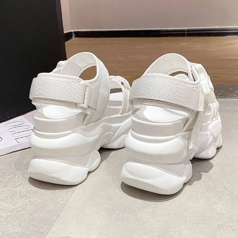 Summer Women Casual Wedge Sandals 9cm Shoes - US2EInc Apparel Plug Ltd. Co