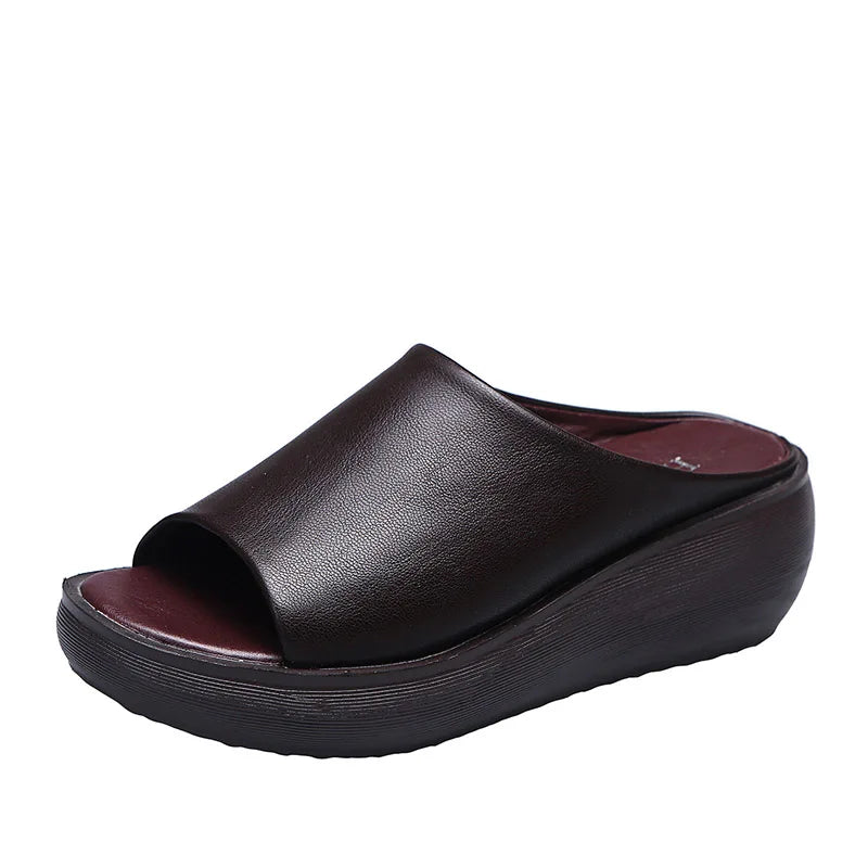 Women Sandals Peep Toe Platform Summer Women Wedges Shoes - US2EInc Apparel Plug Ltd. Co